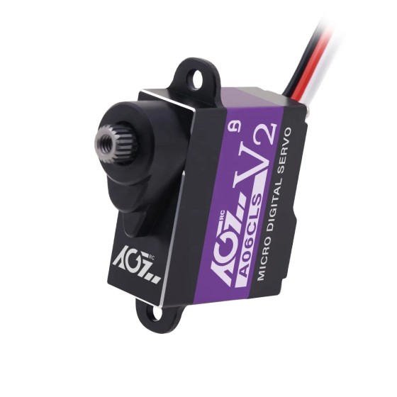 Original AGFRC A06CLS V2 Mini Coreless Motor 8.4V 0.052sec 6g 15T 3.0KG High Torque for RC Size